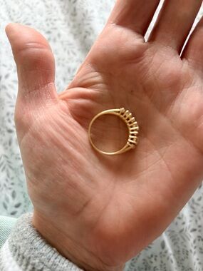 10k solid gold Lisa Gozlan ring  - Women Jewelry